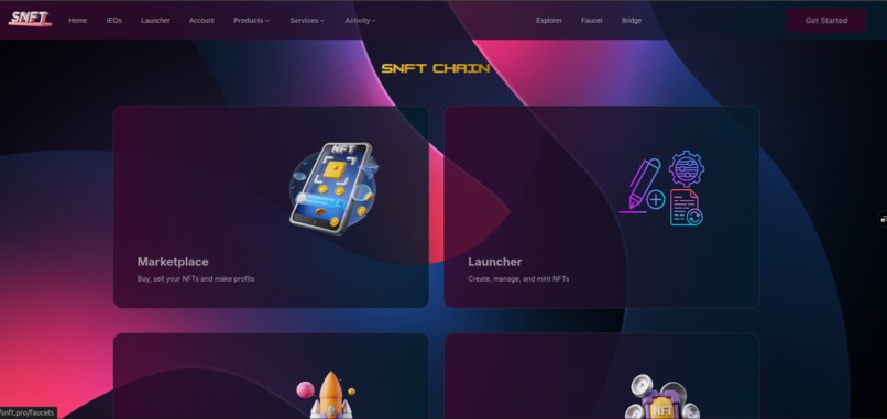 SNFT – screenshot 1