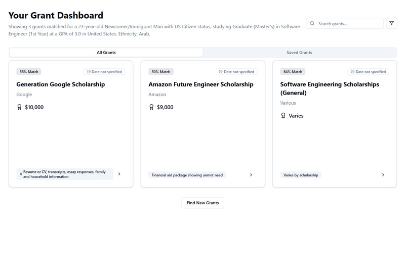 GrantBridge – screenshot 1