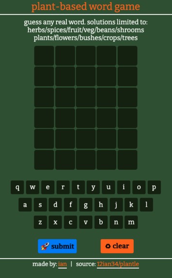 plantle – screenshot 1