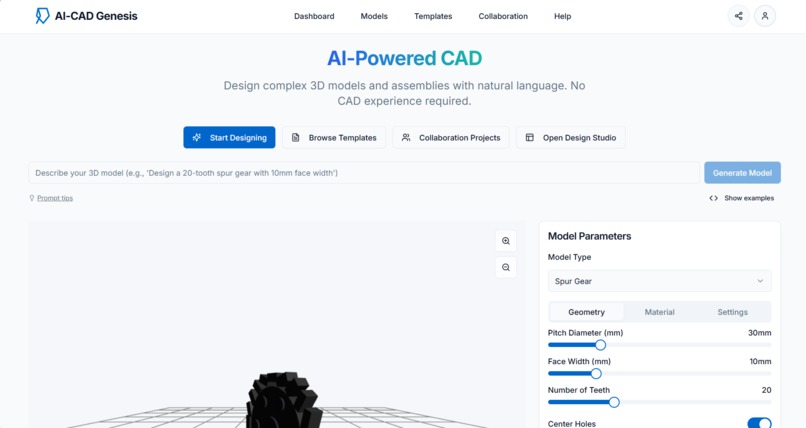 CAD.AI – screenshot 1