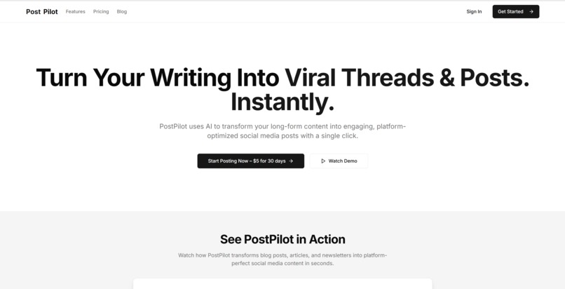 Postpilot – screenshot 1