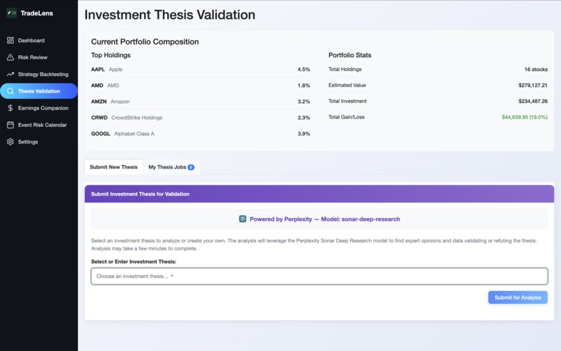 Trade Lense - AI-driven insights for smarter stock Investing – screenshot 4