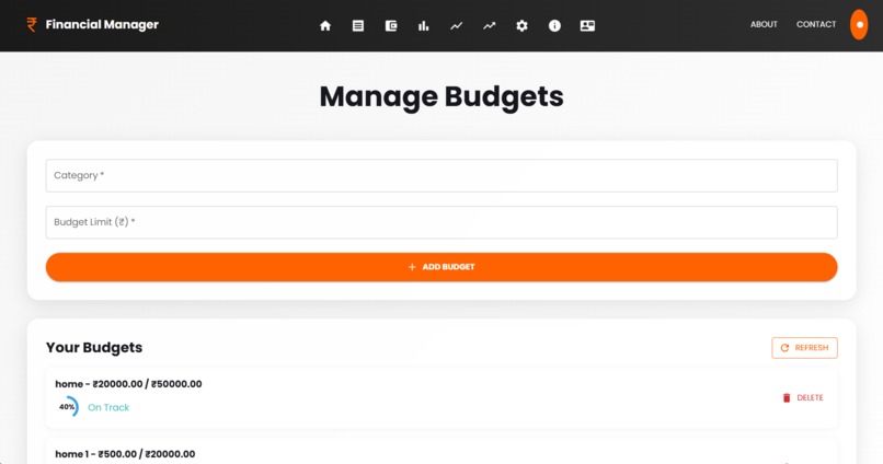 Financial Manager – screenshot 2