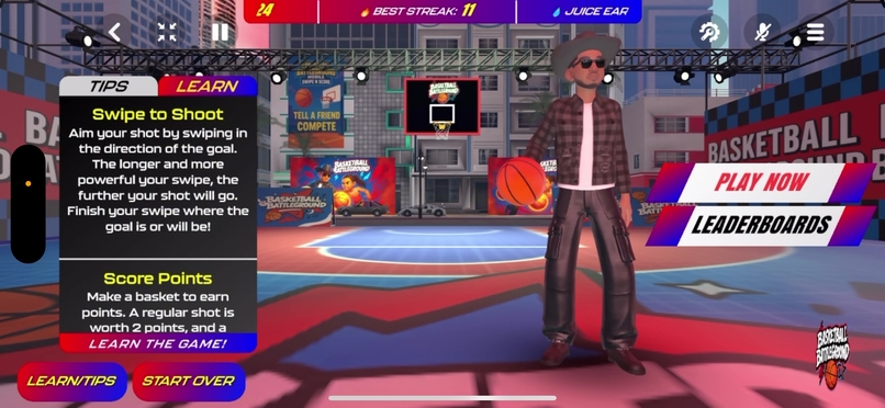 Baskball Battleground Mobile (Swipe N Score) – screenshot 8