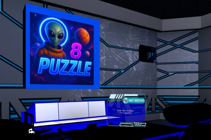  8 Puzzle:: Space Station Shuffle – screenshot 1