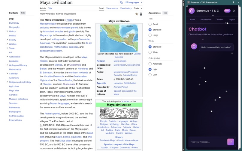 Summus - Terms and Conditions Summarizer – screenshot 3