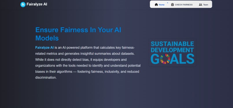Fairalyze AI – screenshot 1