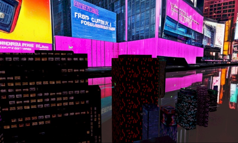 Cyber city Escape roof top runner – screenshot 2