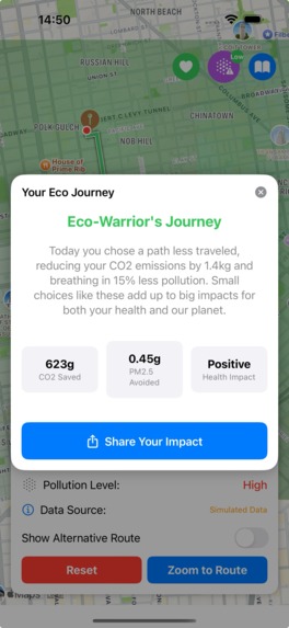 Eco-coach – screenshot 1