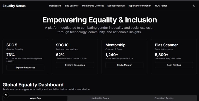Equality Nexus – screenshot 1