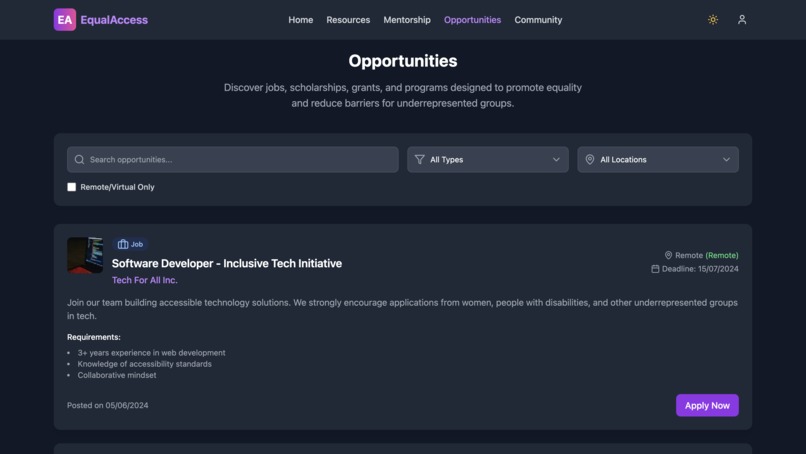EqualiTech – screenshot 2