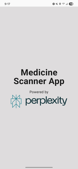 Medicine Scanner App – screenshot 1