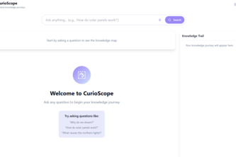 curioscope web app