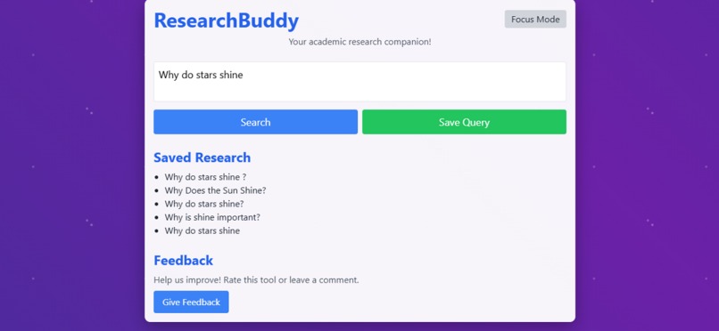  ResearchBuddy – screenshot 1