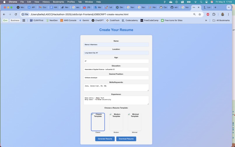 JobScript – screenshot 7