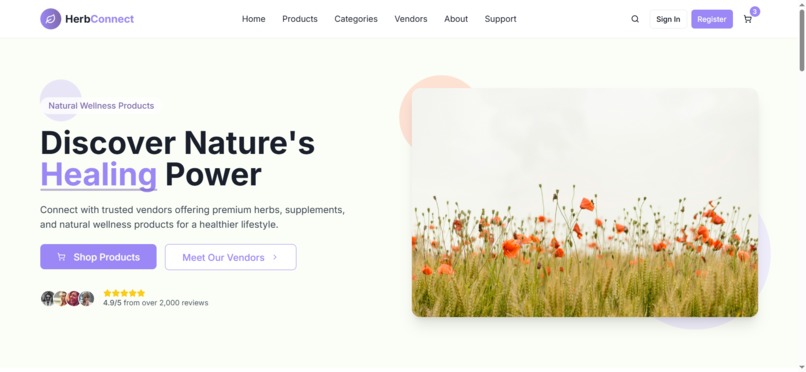 HerbConnect – screenshot 1