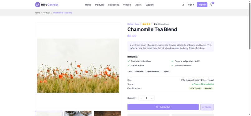 HerbConnect – screenshot 4