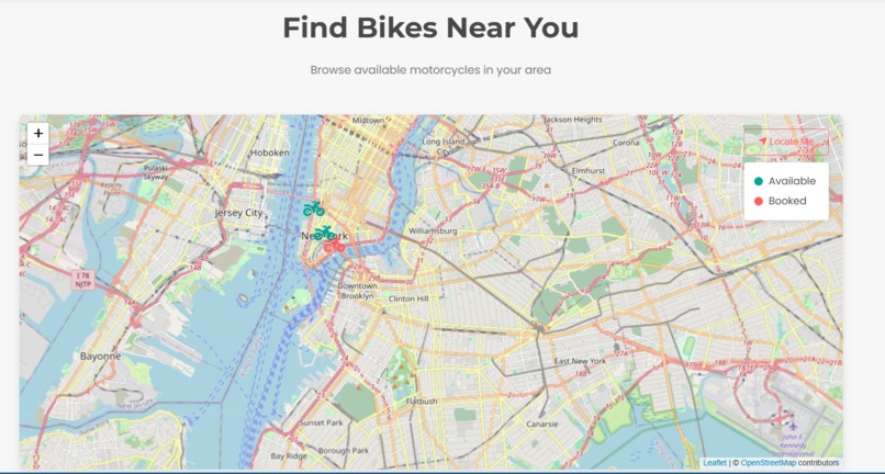 bike rental – screenshot 3