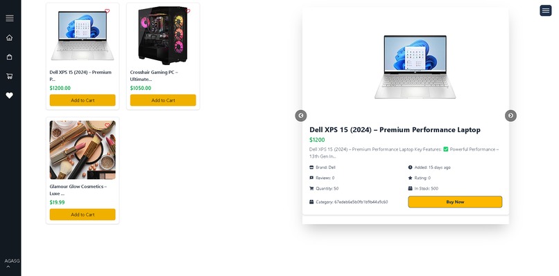 VIBE-E-Commerce – screenshot 2