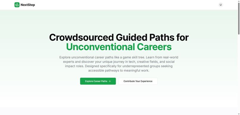 NextStep – screenshot 1