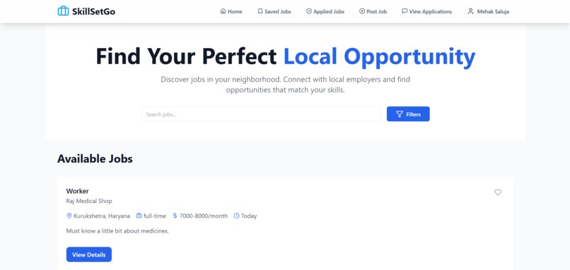 SkillSetGo – screenshot 2