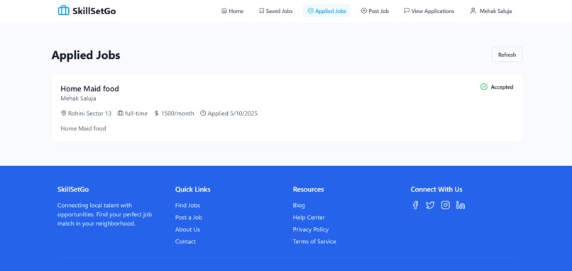 SkillSetGo – screenshot 3