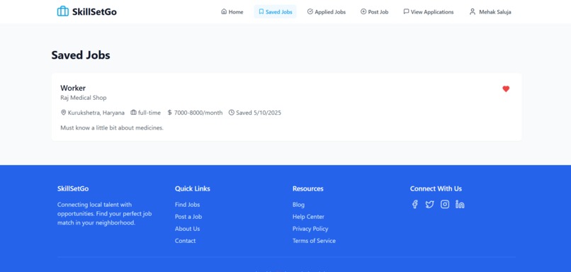 SkillSetGo – screenshot 5