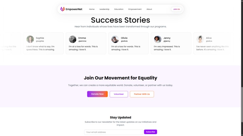 EmpowerNet – screenshot 2
