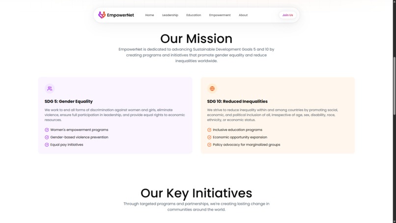 EmpowerNet – screenshot 3