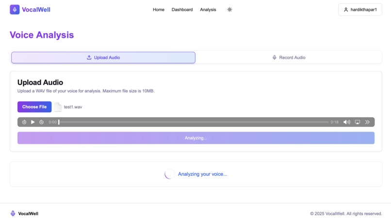 VocalWell – screenshot 4