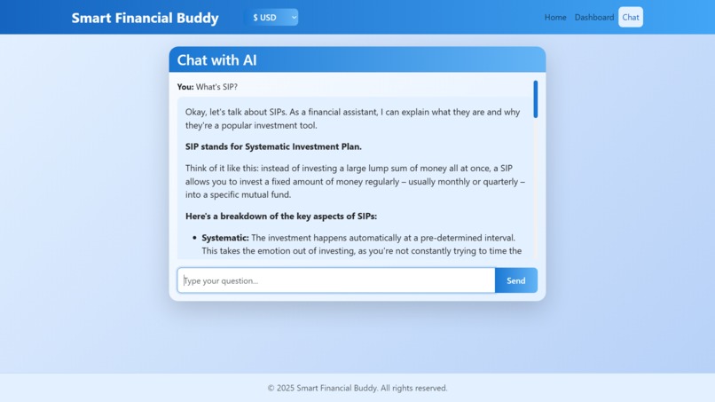 Smart Financial Buddy – screenshot 8