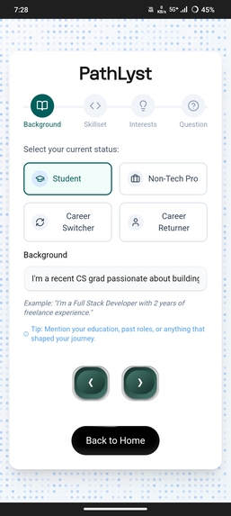 PathLyst – screenshot 2