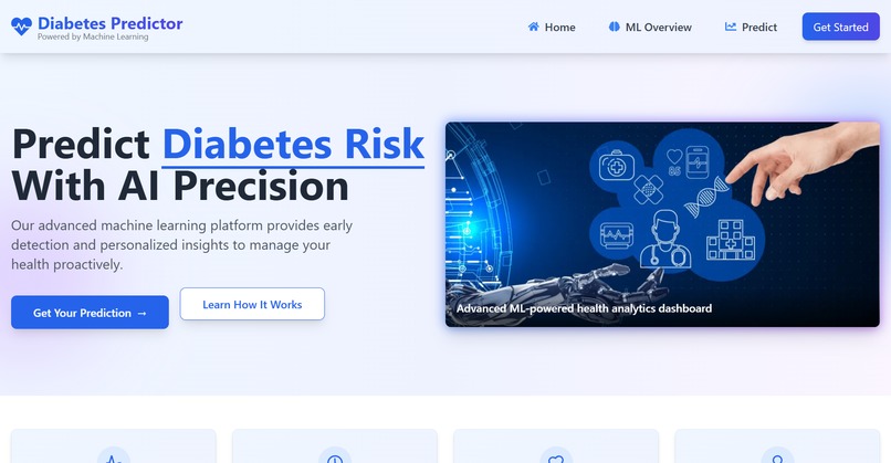 Diabetes Predictor – screenshot 1