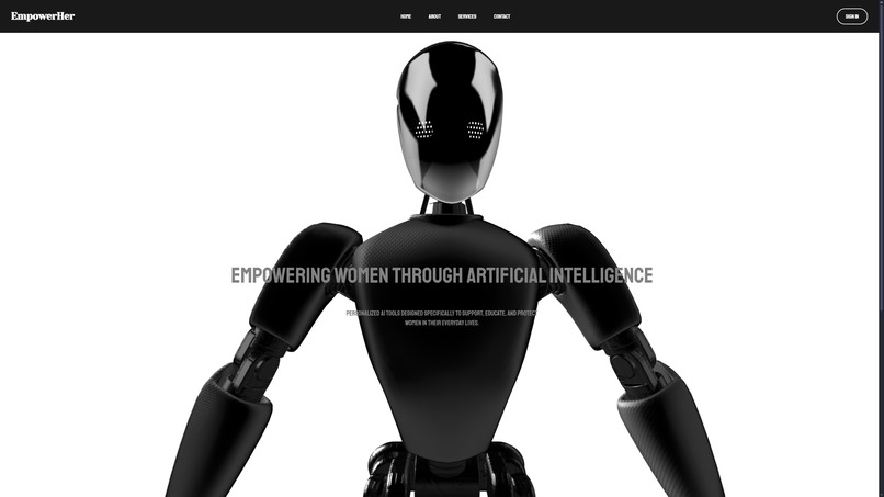 EmpowerHer – screenshot 1