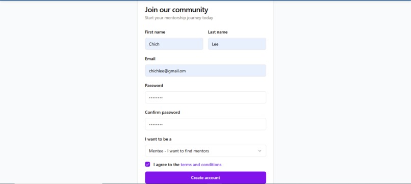 EmpowerHer Mentor Hub – screenshot 2