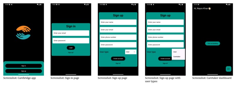 Carebridge – screenshot 1