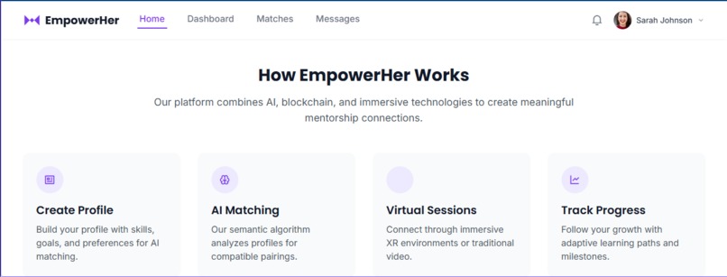 EmpowerHer Mentor Hub – screenshot 4