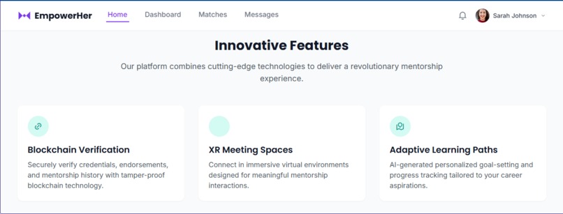EmpowerHer Mentor Hub – screenshot 5