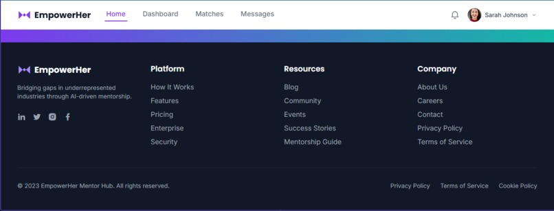 EmpowerHer Mentor Hub – screenshot 6