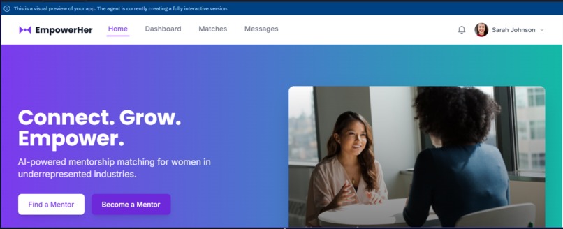 EmpowerHer Mentor Hub – screenshot 12