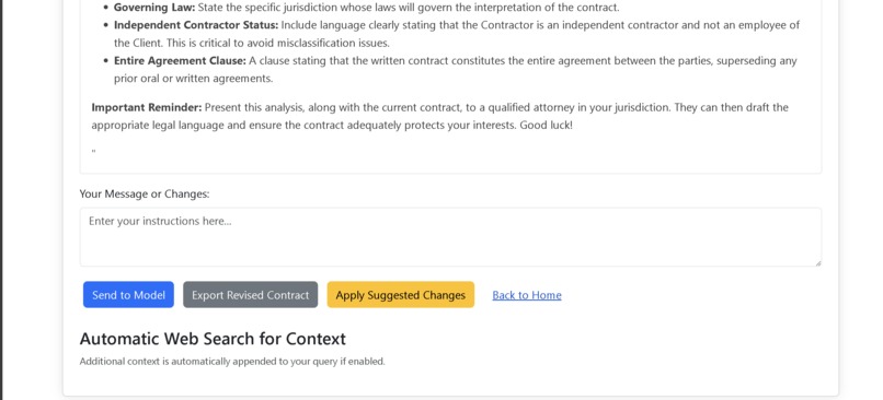 ContractGen – AI-Powered Contract Generator & Analyzer – screenshot 7