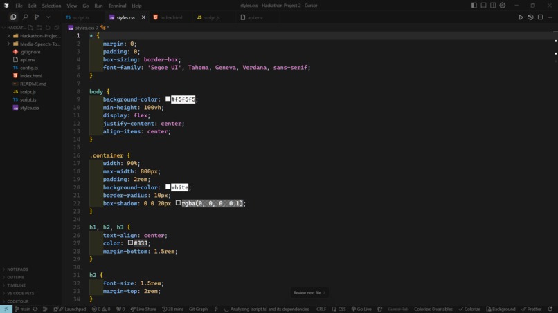 Media Speech-To-Text – screenshot 2