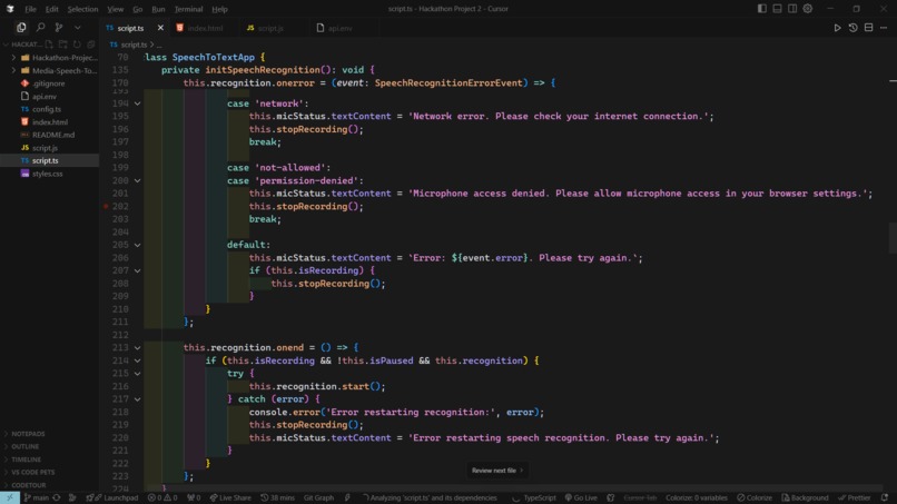 Media Speech-To-Text – screenshot 3