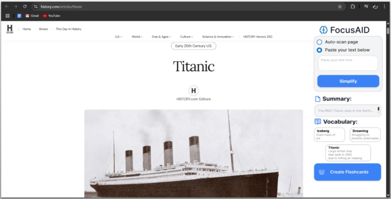 FocusAID – screenshot 2