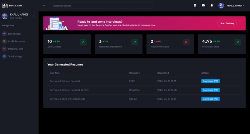 ResuCraft – screenshot 3