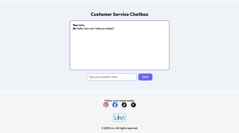 Livi – screenshot 1