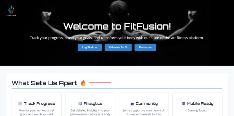 FitFusion – screenshot 1