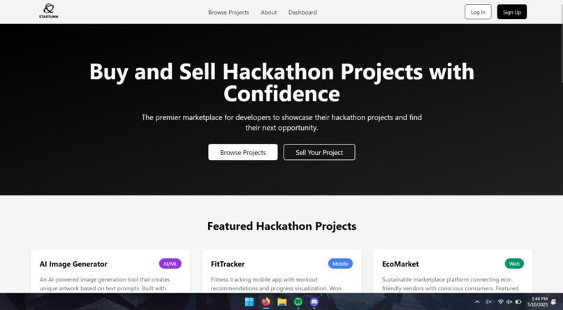 startumn.tech – screenshot 1