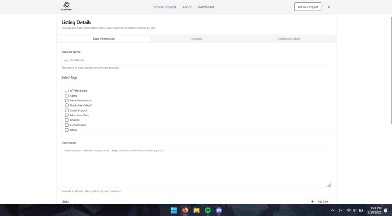 startumn.tech – screenshot 2