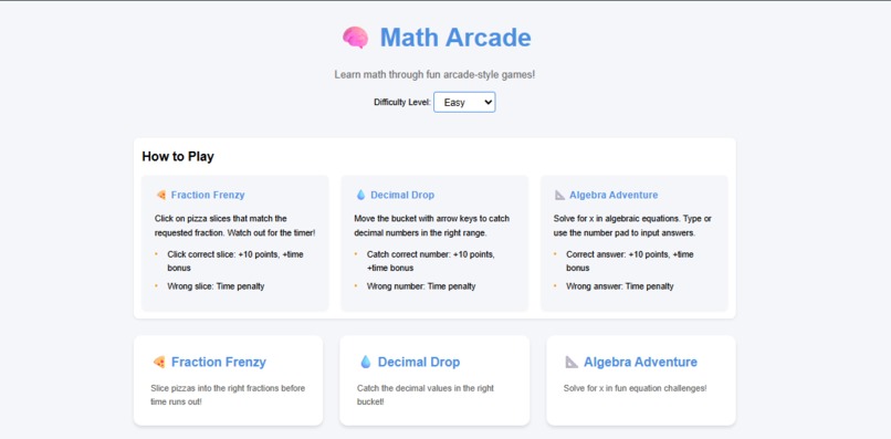 Math Arcade – screenshot 1